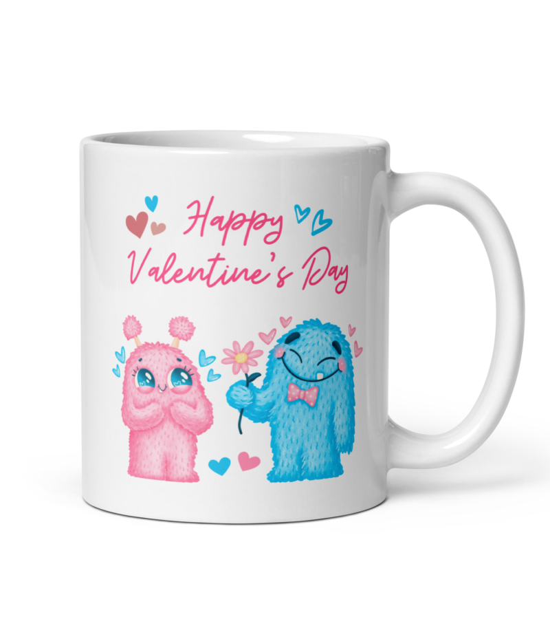 happy valentine's day - coffee mug gift - 11 oz mug